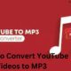 Guide to Convert YouTube Videos to MP3