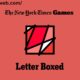 New York Times Games Letterbox