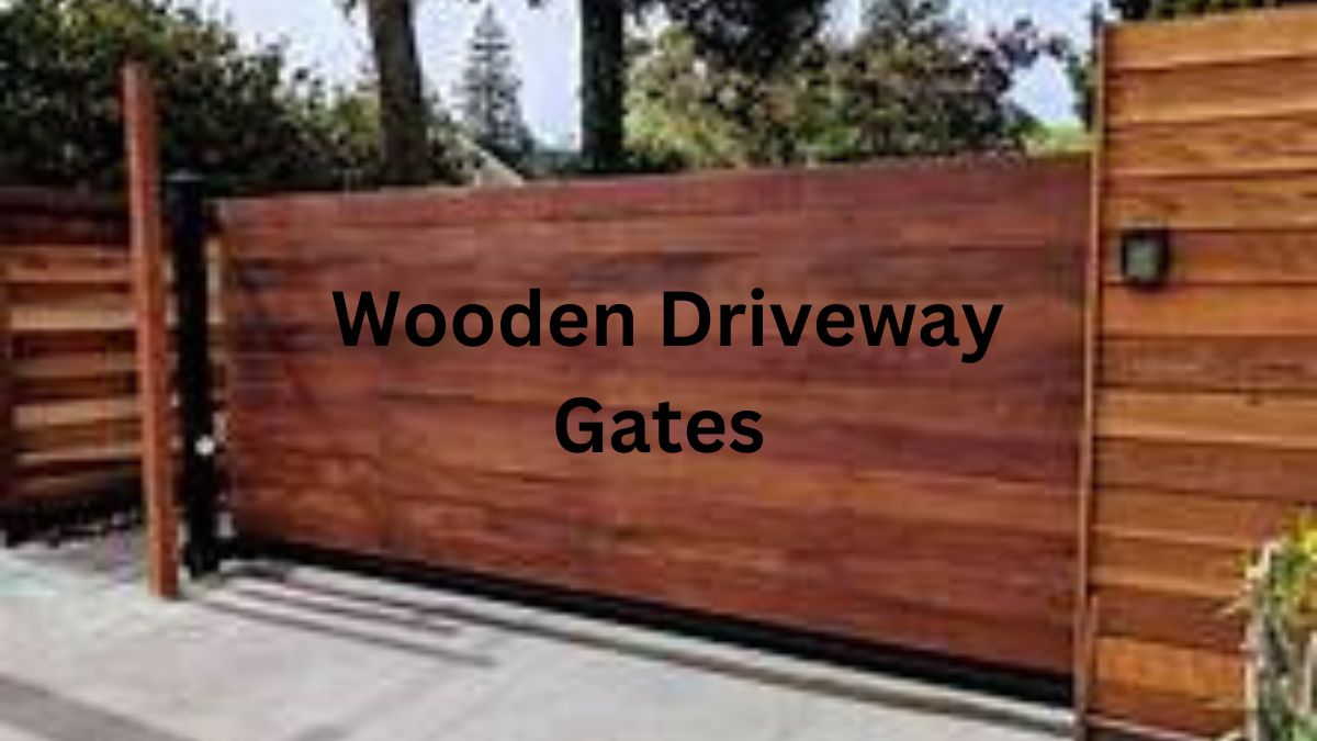 Wooden Driveway Gates