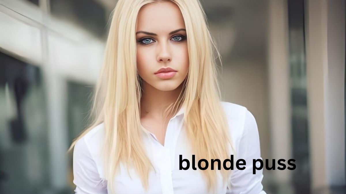 blonde puss