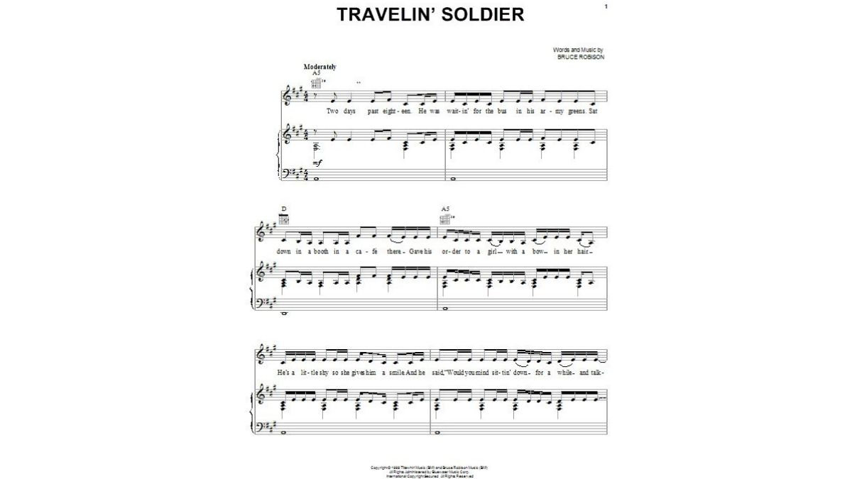 Traveling Soldier Chords